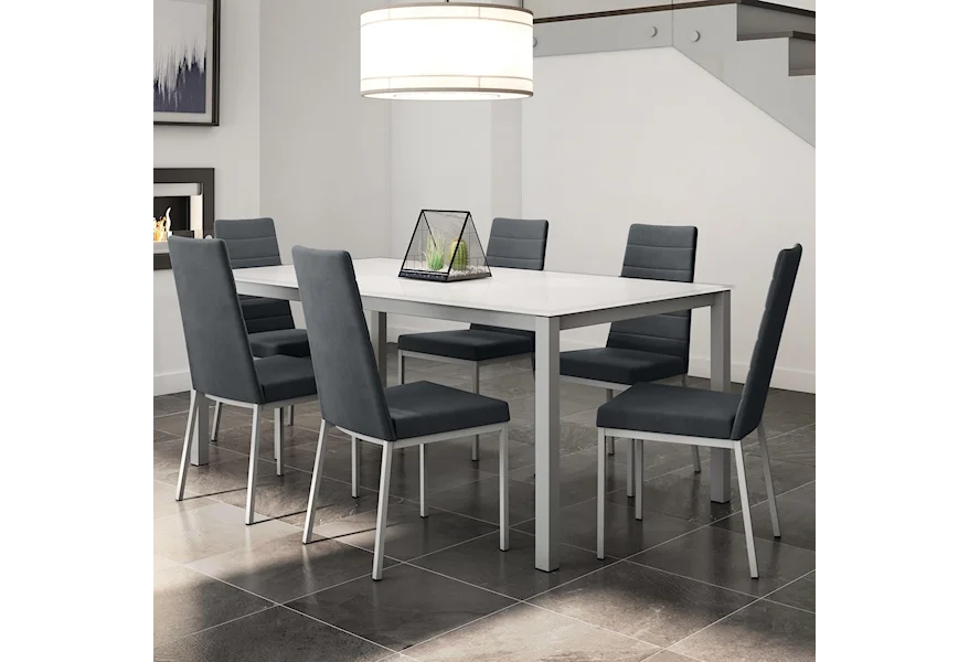 Urban 7-Piece Bennington Table Set by Amisco at Esprit Decor Home Furnishings